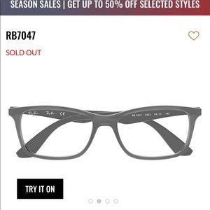 Unisex Rayban glasses